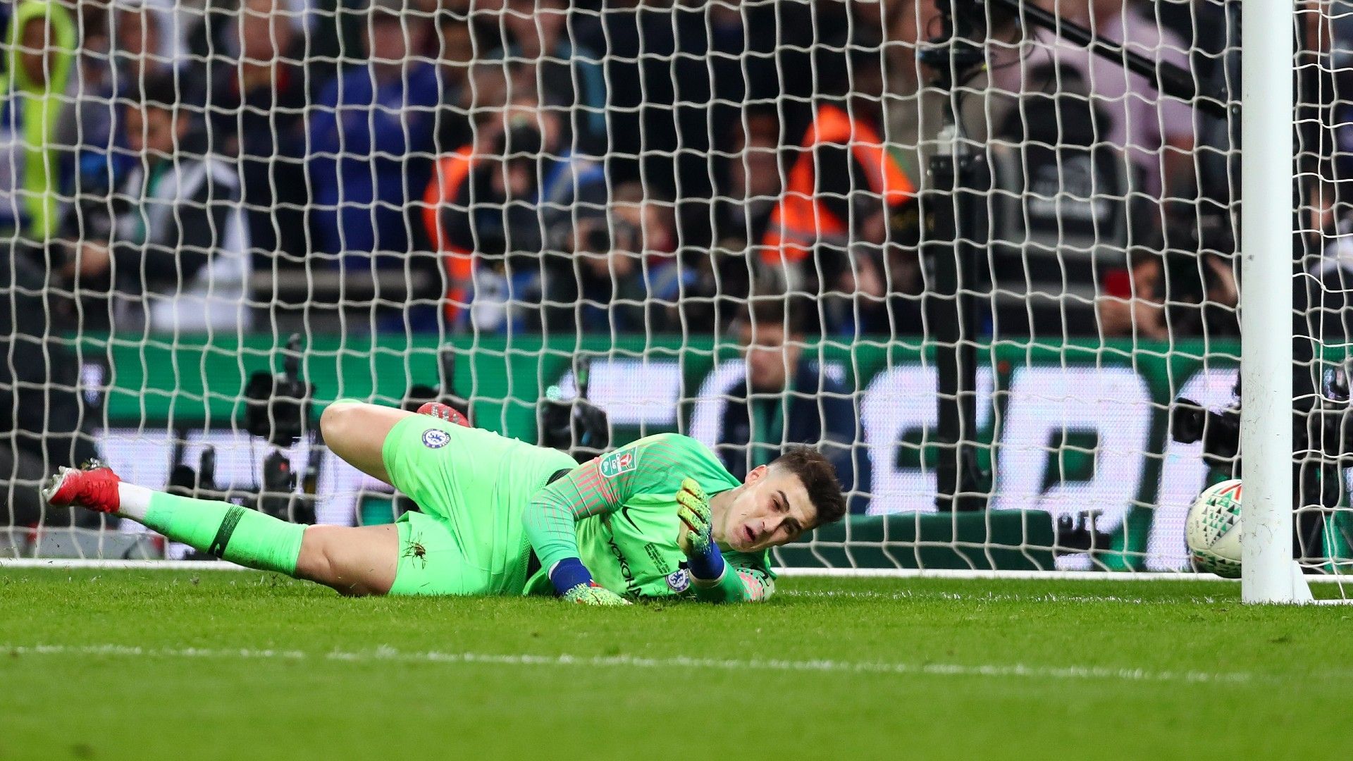Kepa Arrizabalaga 2019 Carabao Cup final