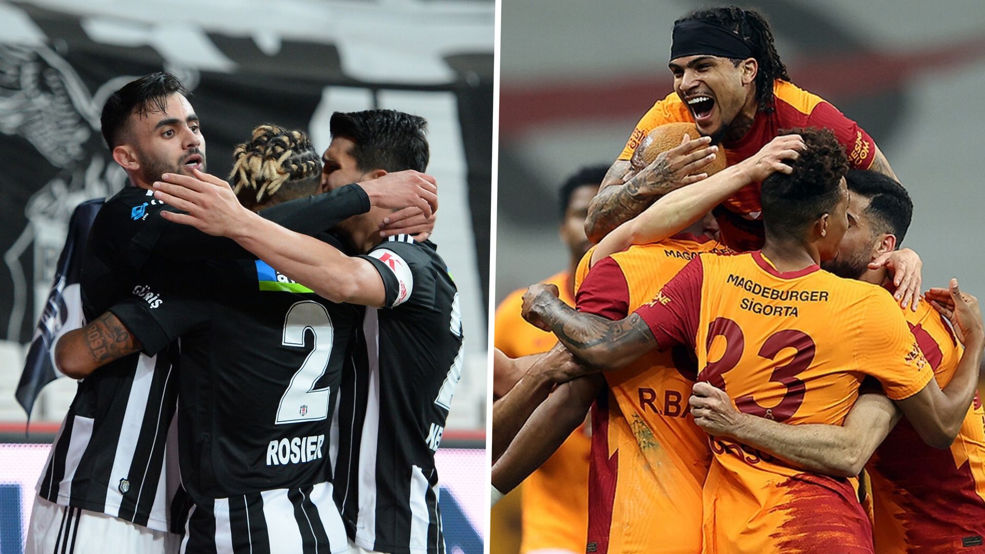 Besiktas Galatasaray Goal Celebrations GFX