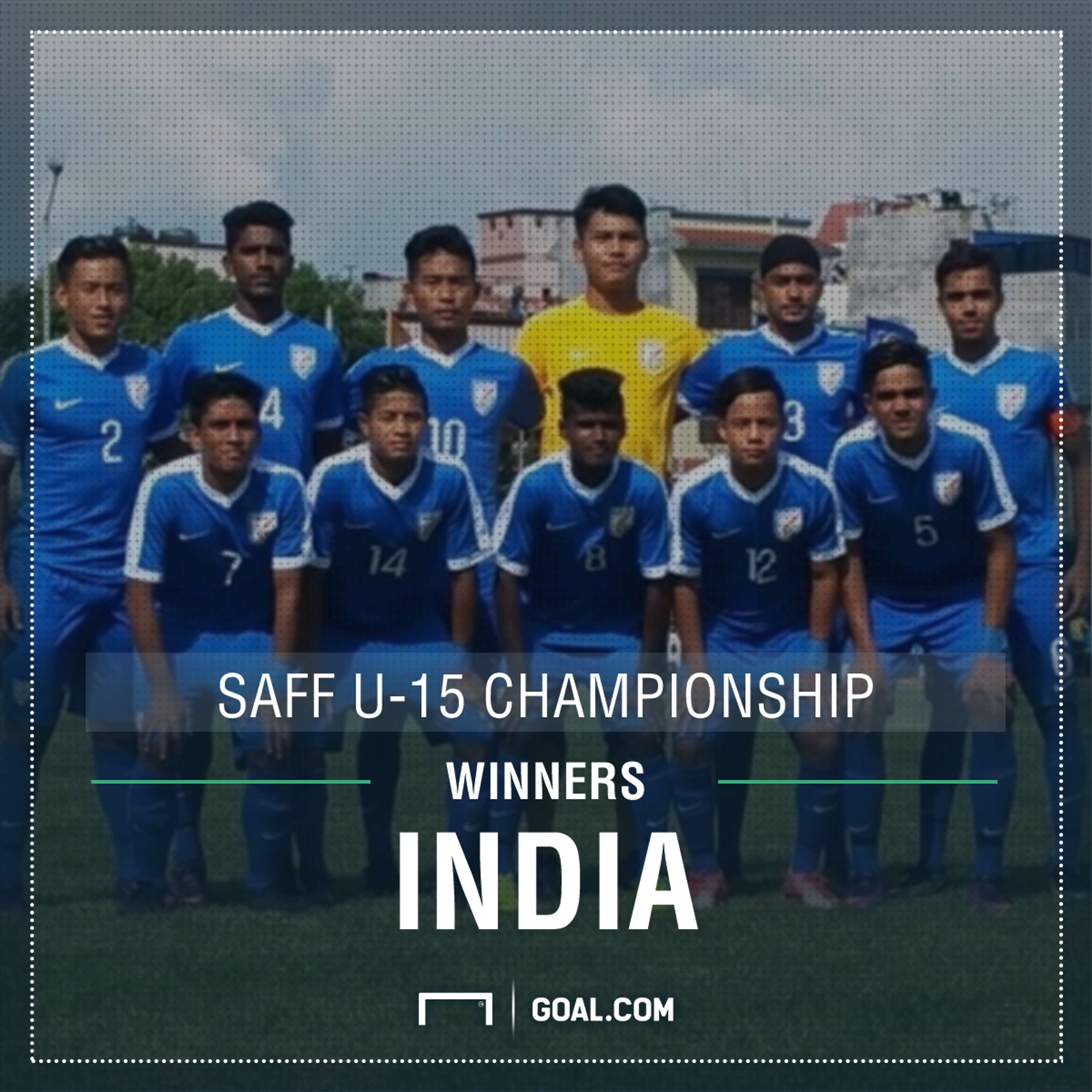 India U-15 winners SAFF
