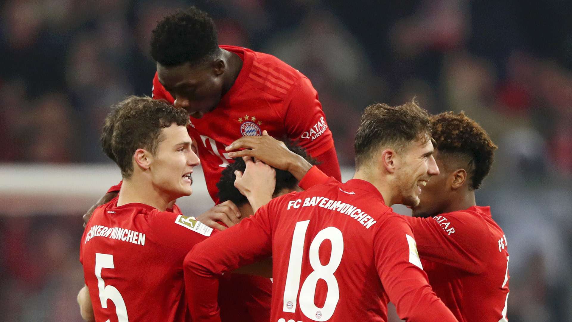 Bayern Munich Celebrating 2019