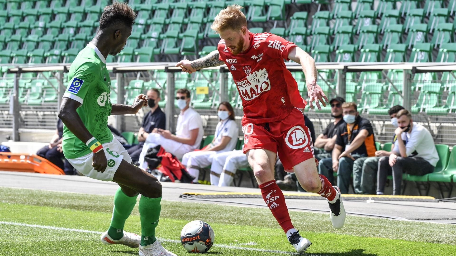 Cisse Charbonnier ASSE Brest 24042021