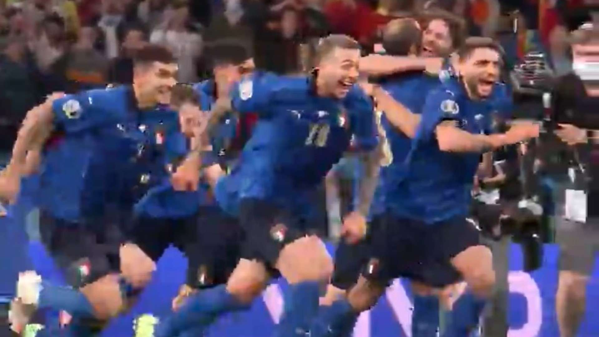 Chiellini-Locatelli Italy-Spain Euro 2020