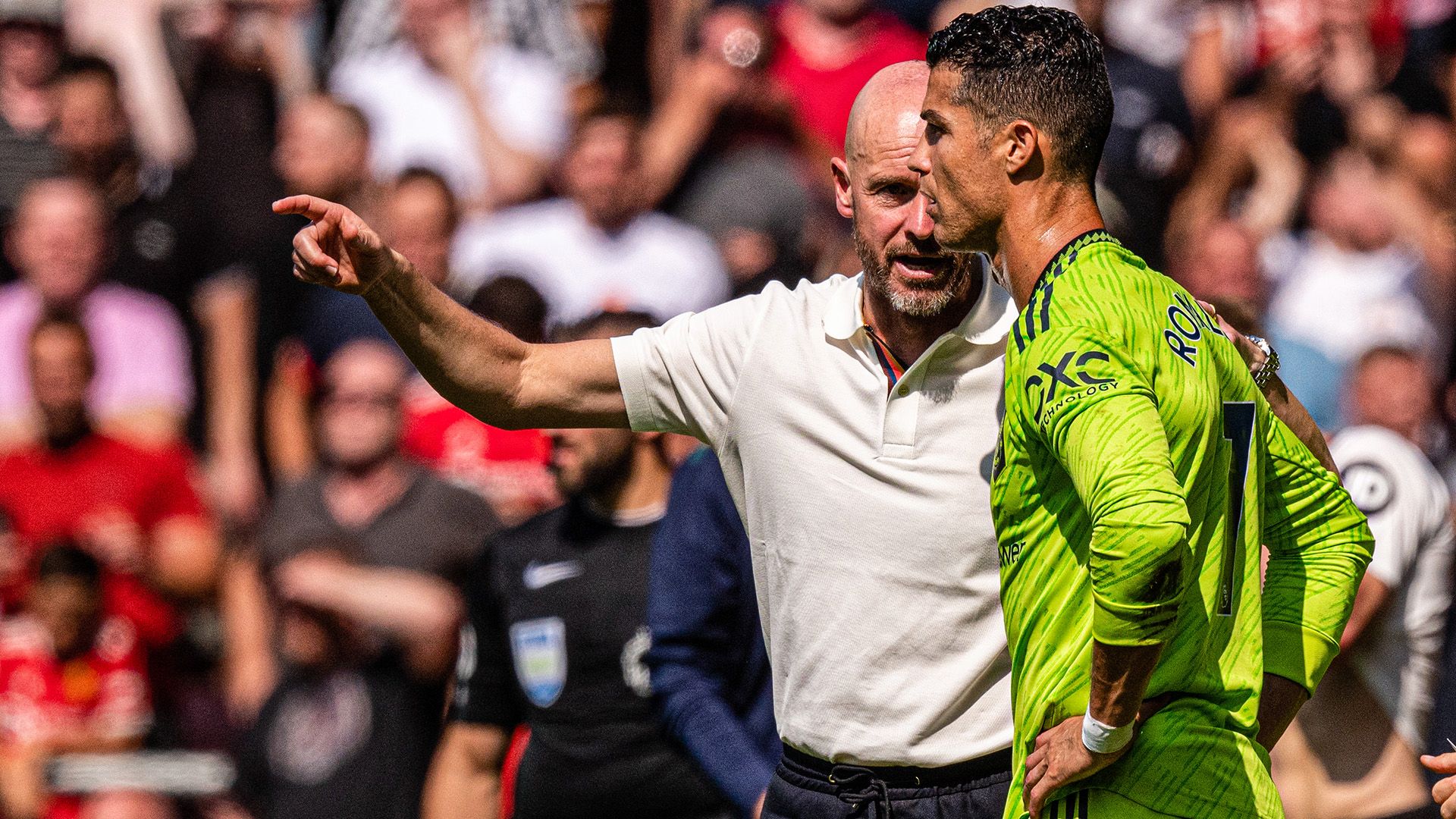 Ten Hag Ronaldo 2022-23