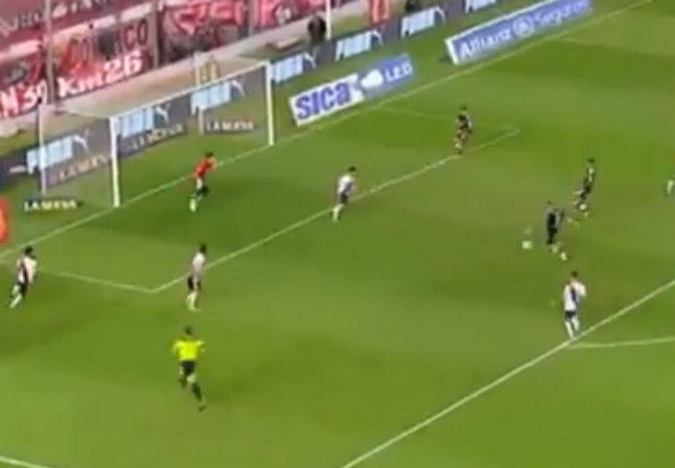 captura gol domingo independiente river