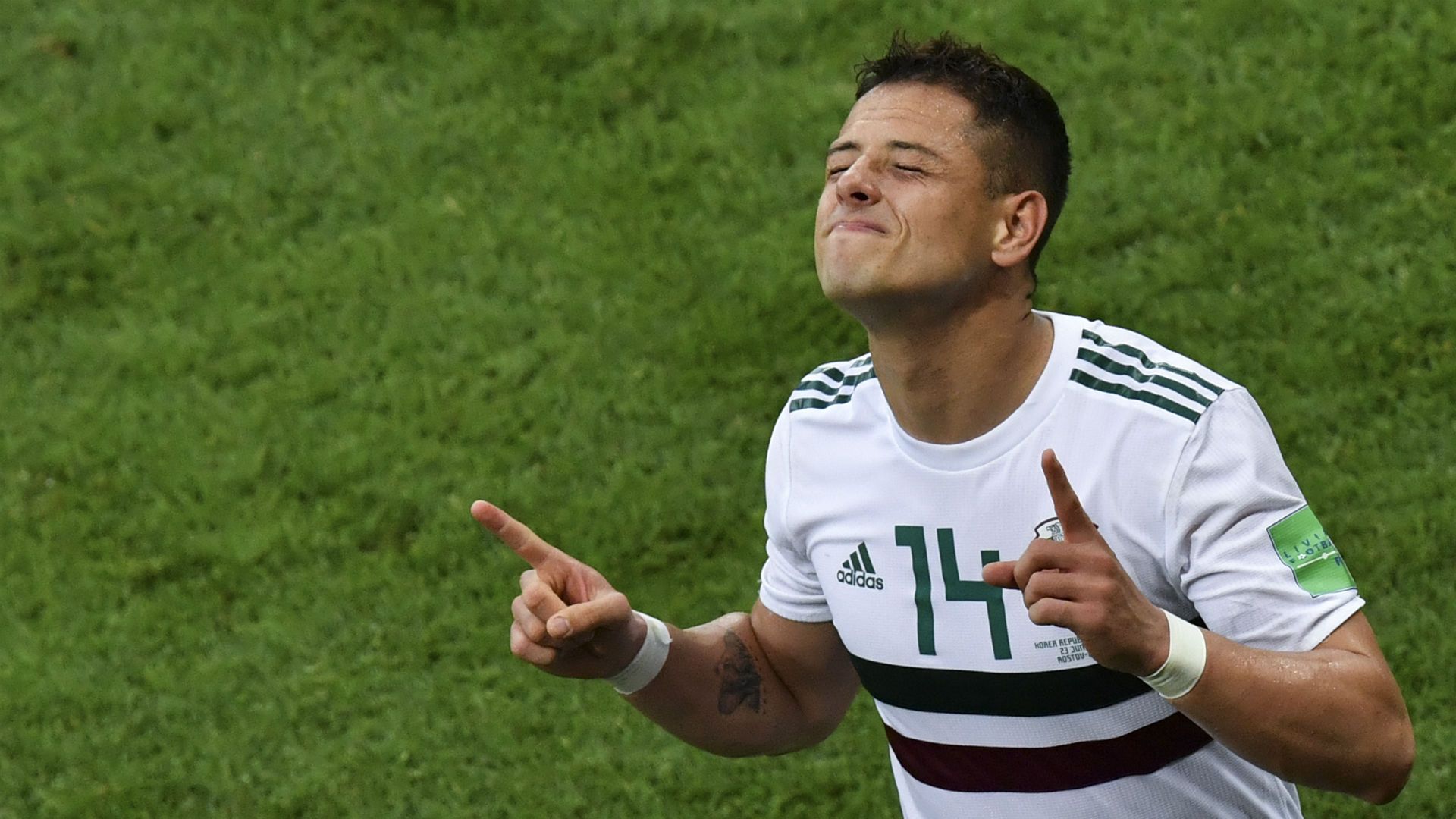 Javier Hernandez Mexico South Korea World Cup 2018