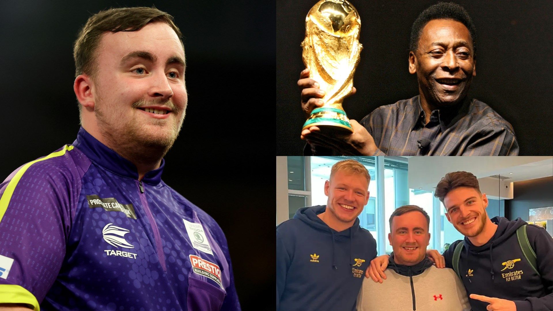 Littler-Pele-Rice-Ramsdale-Arsenal