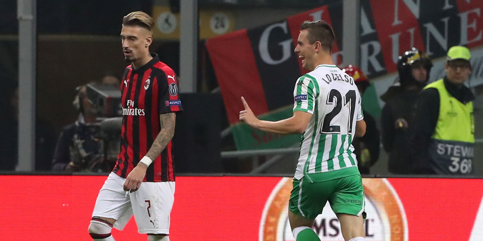 Giovanni Lo Celso Milan Betis Europa League