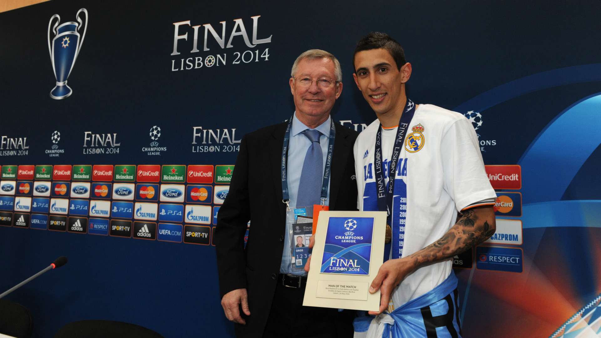Angel Di Maria Real Madrid Atletico de Madrid Champions League Final 24052014