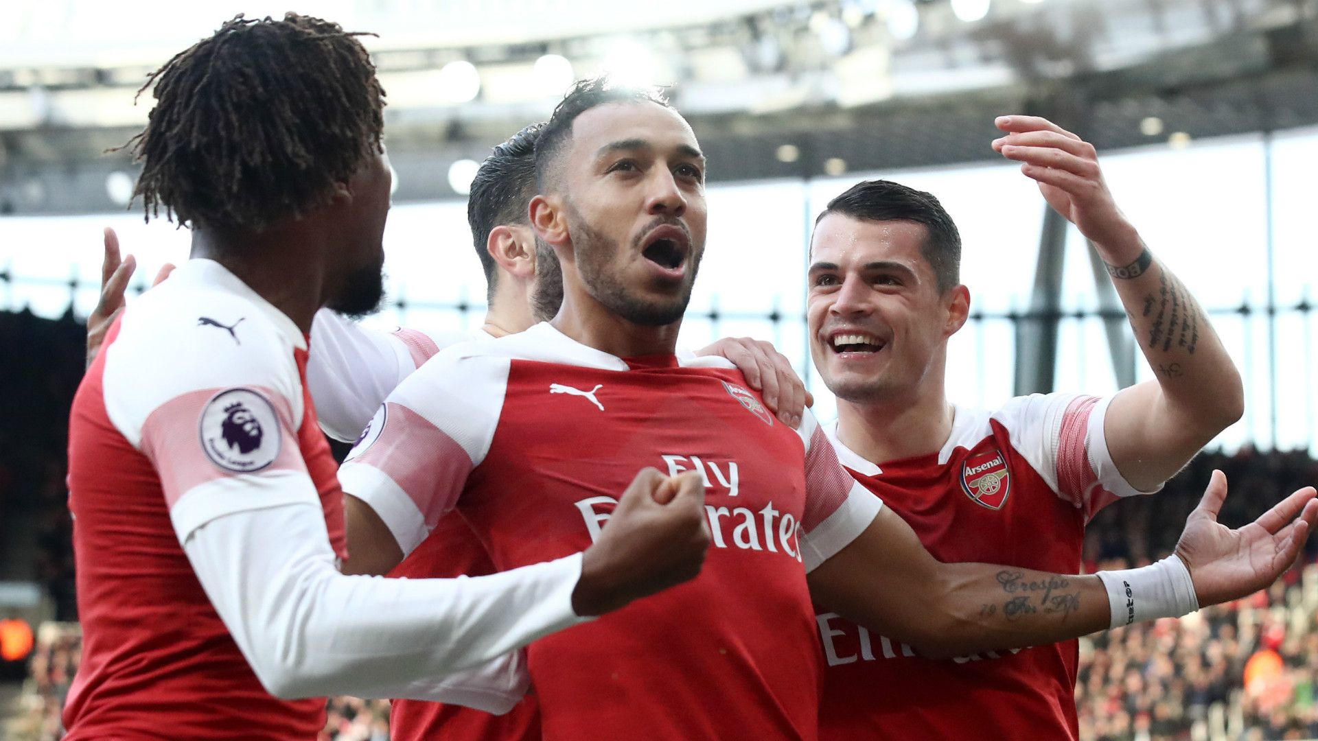 Pierre-Emerick Aubameyang Arsenal 2018-19