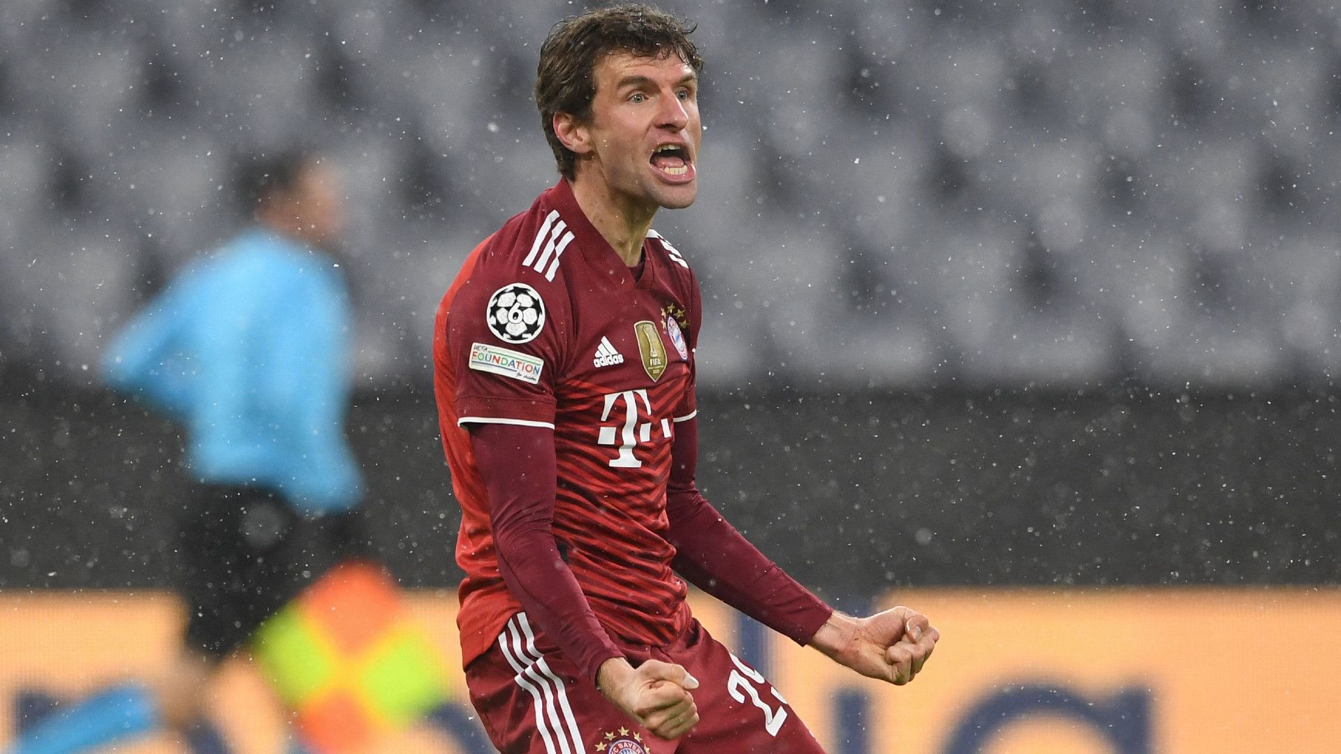 THOMAS MÜLLER BAYERN MÜNCHEN CHAMPIONS LEAGUE 08122021