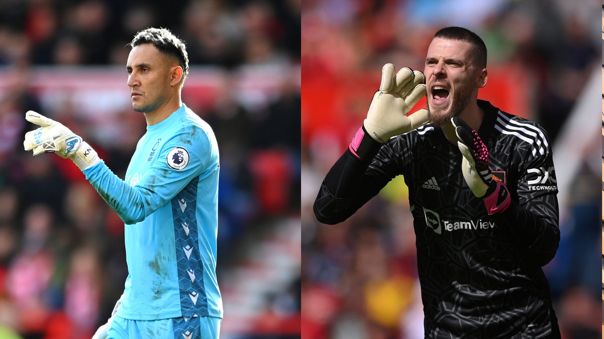 Keylor, De Gea