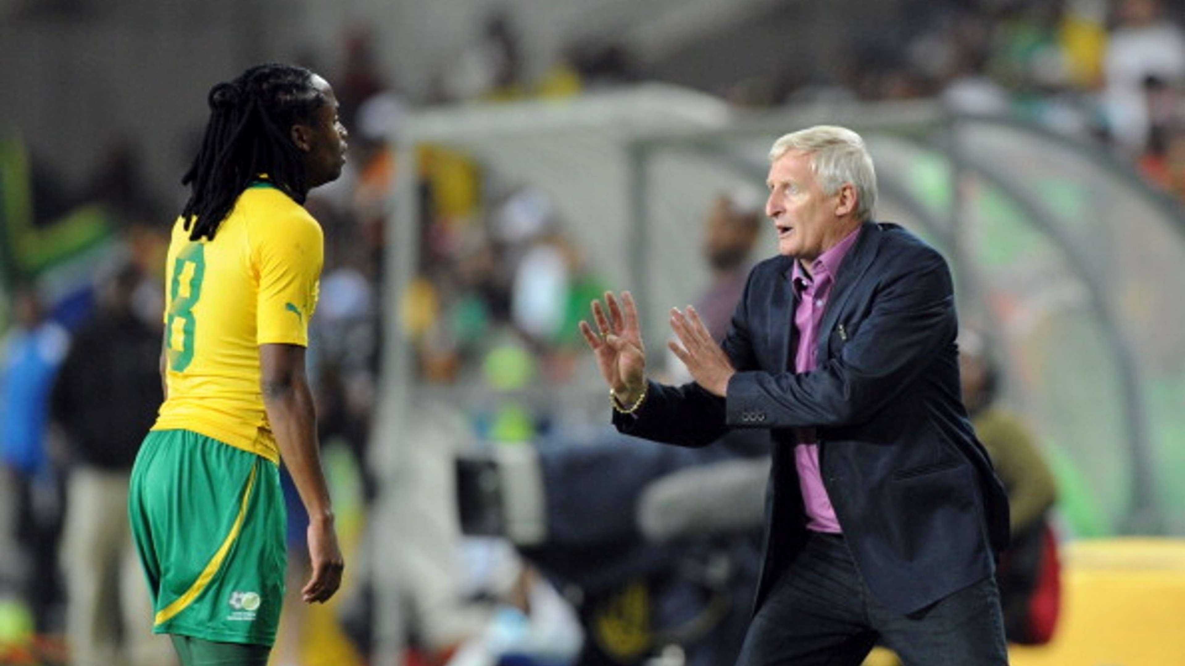 Gordon Igesund and Siphiwe Tshabalala, Bafana Bafana, 2013