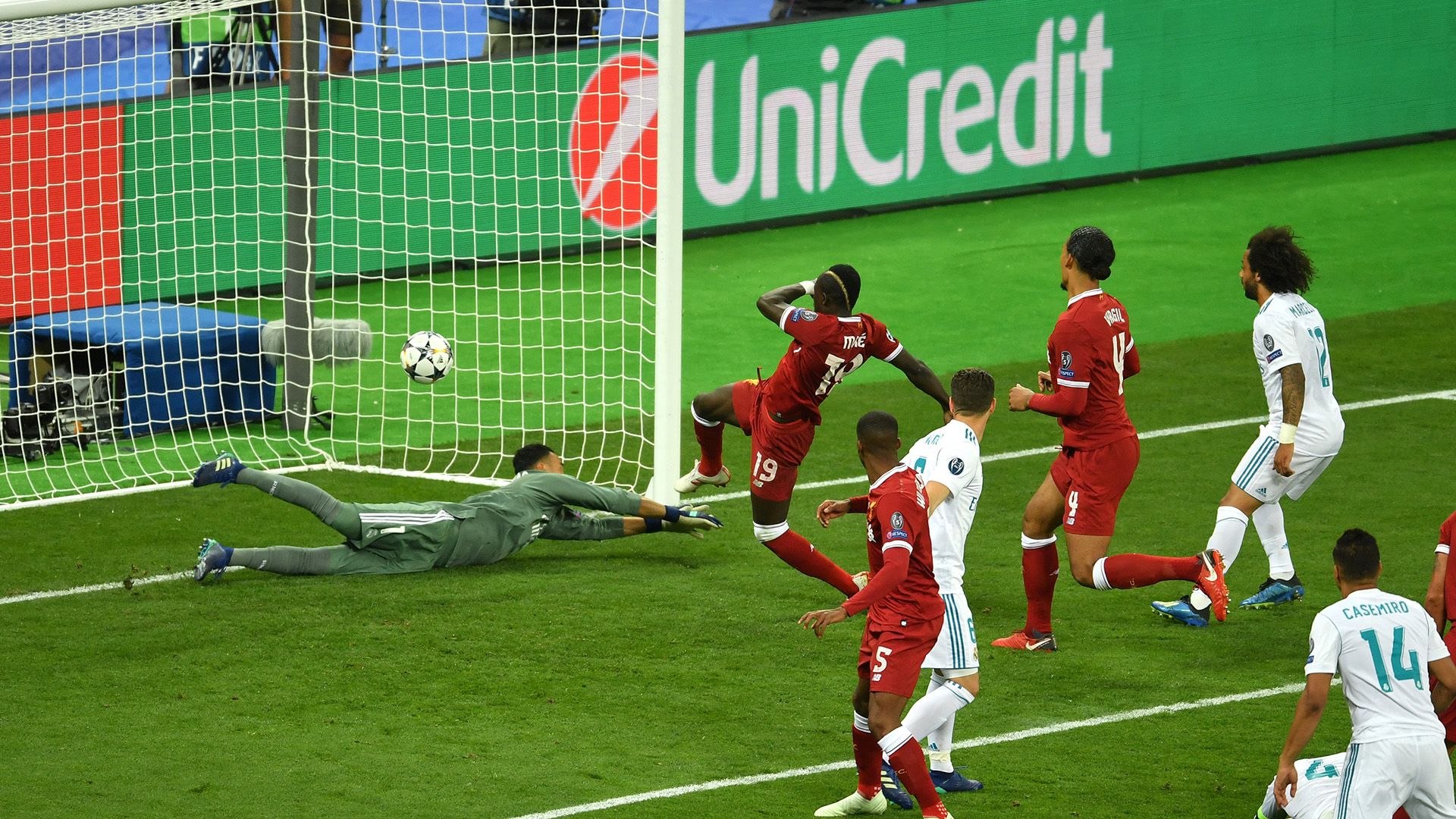Mane goal Real Madrid Liverpool Champions League final 26052018