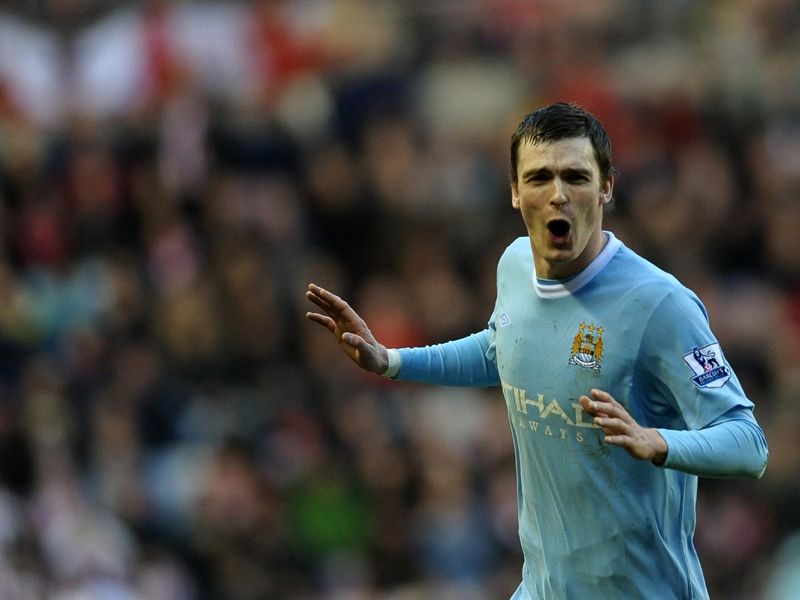 Manchester City's Adam Johnson