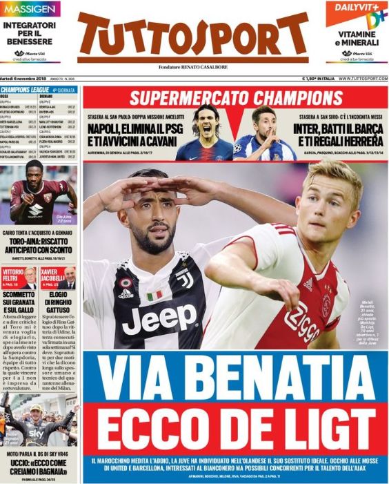 Tuttosport cover