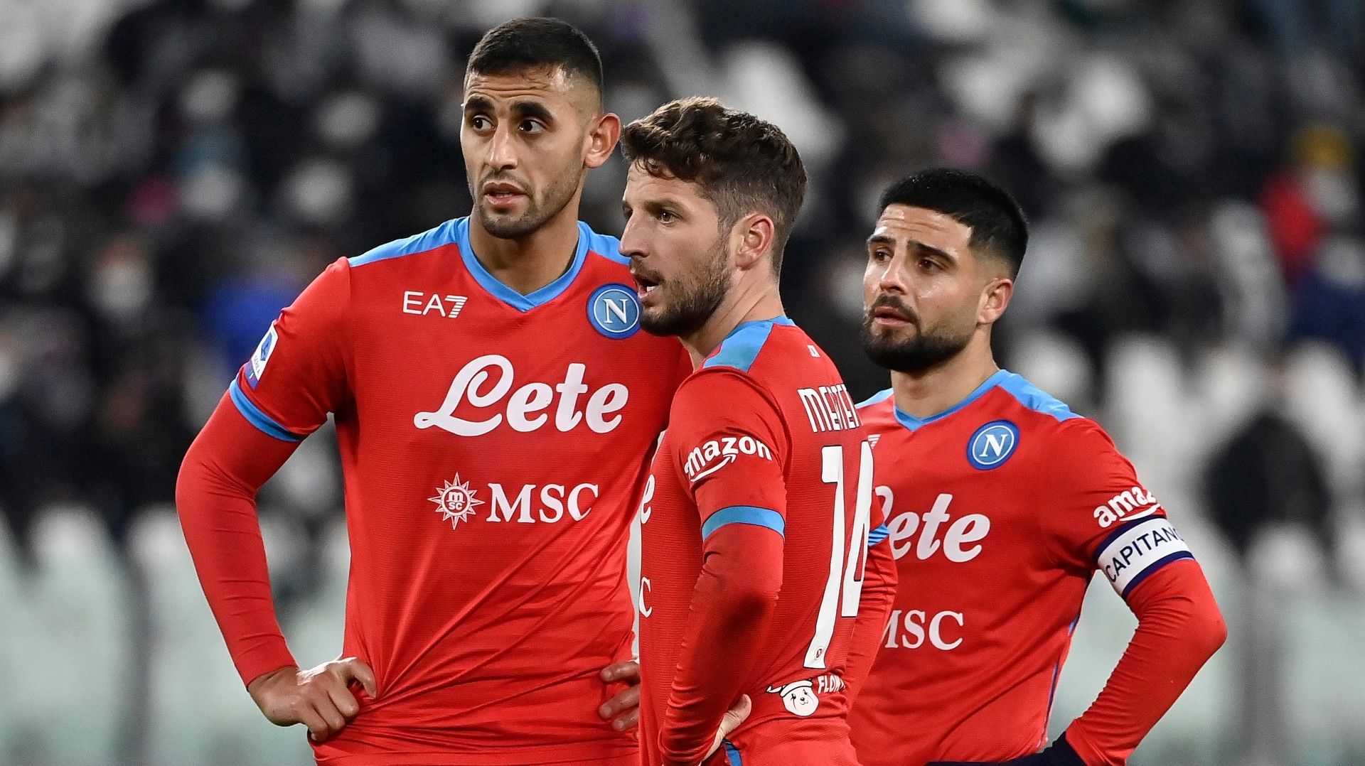 Ghoulam Mertens Insigne Juventus Napoli 06012022