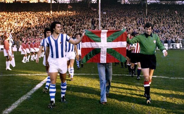 Ikurriña Athletic Real Sociedad