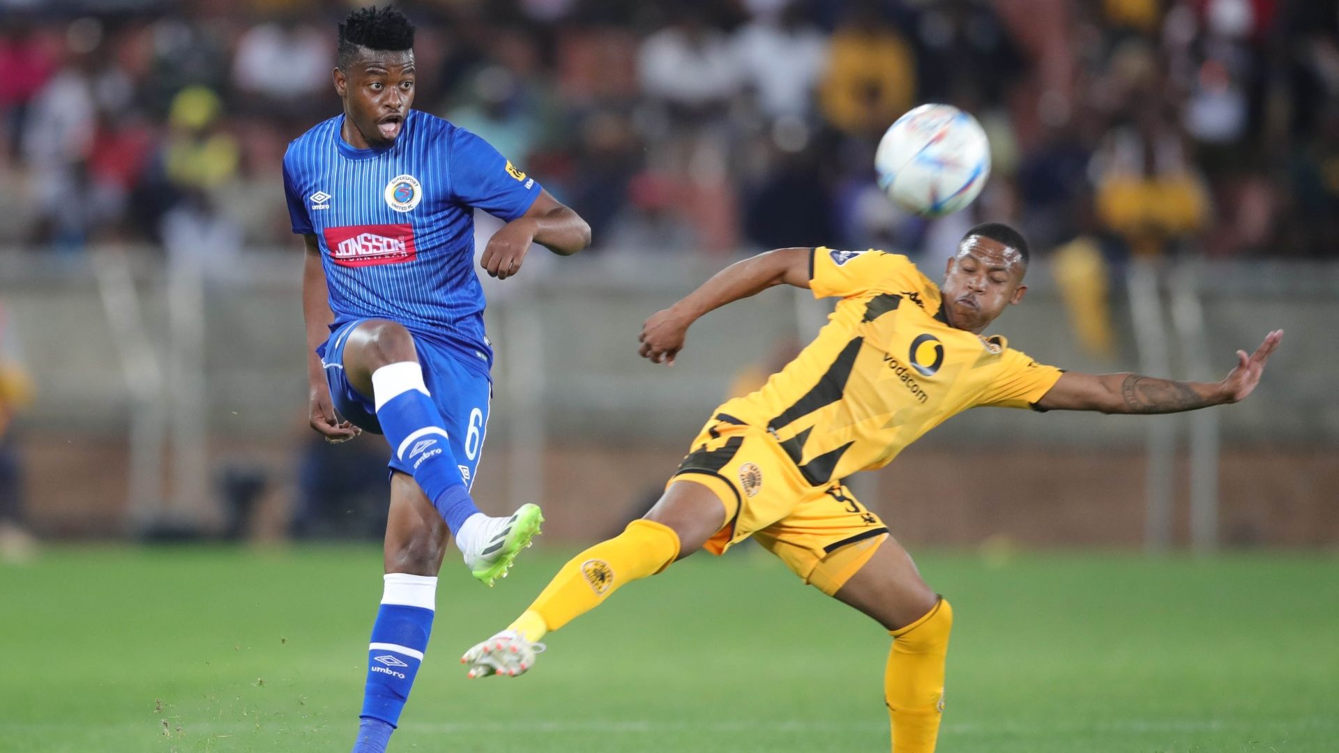 Phathutshedzo Nange and Ashley du Preez, SuperSport United vs Kaizer Chiefs