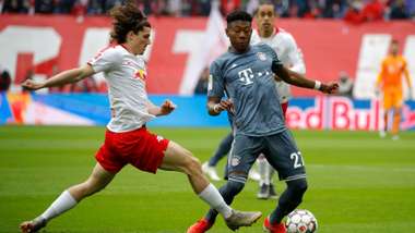 Sabitzer Alaba RB Leipzig FC Bayern München Bundesliga 11052019