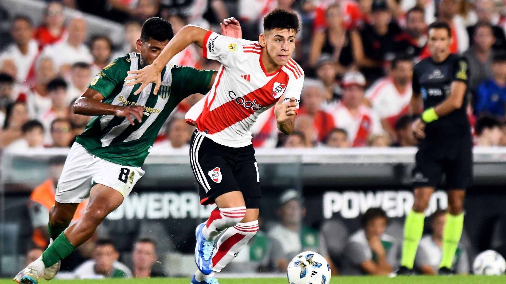 Claudio Echeverri River Banfield Copa Liga Profesional 18022024