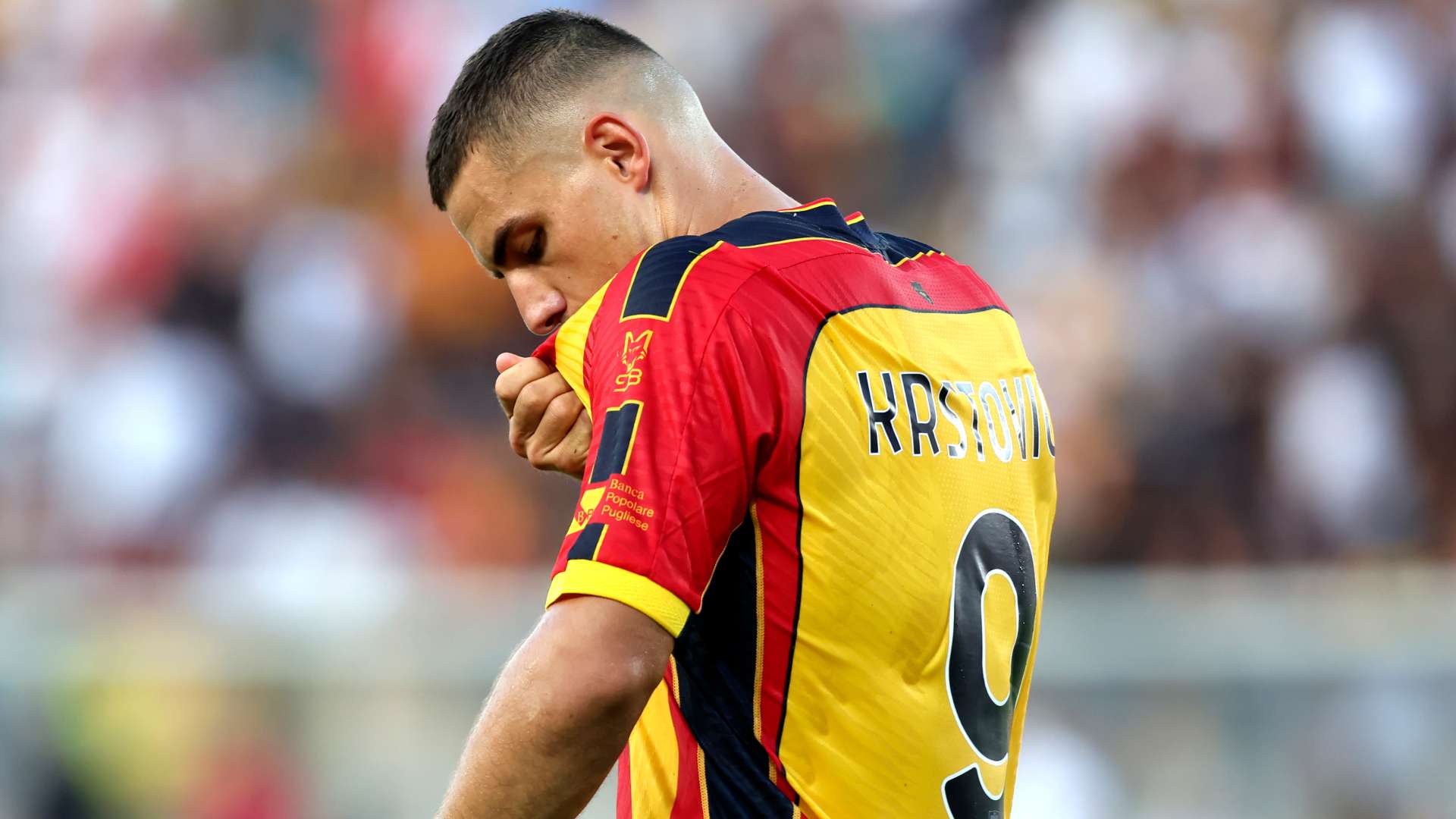 Krstovic Lecce Cagliari Serie A