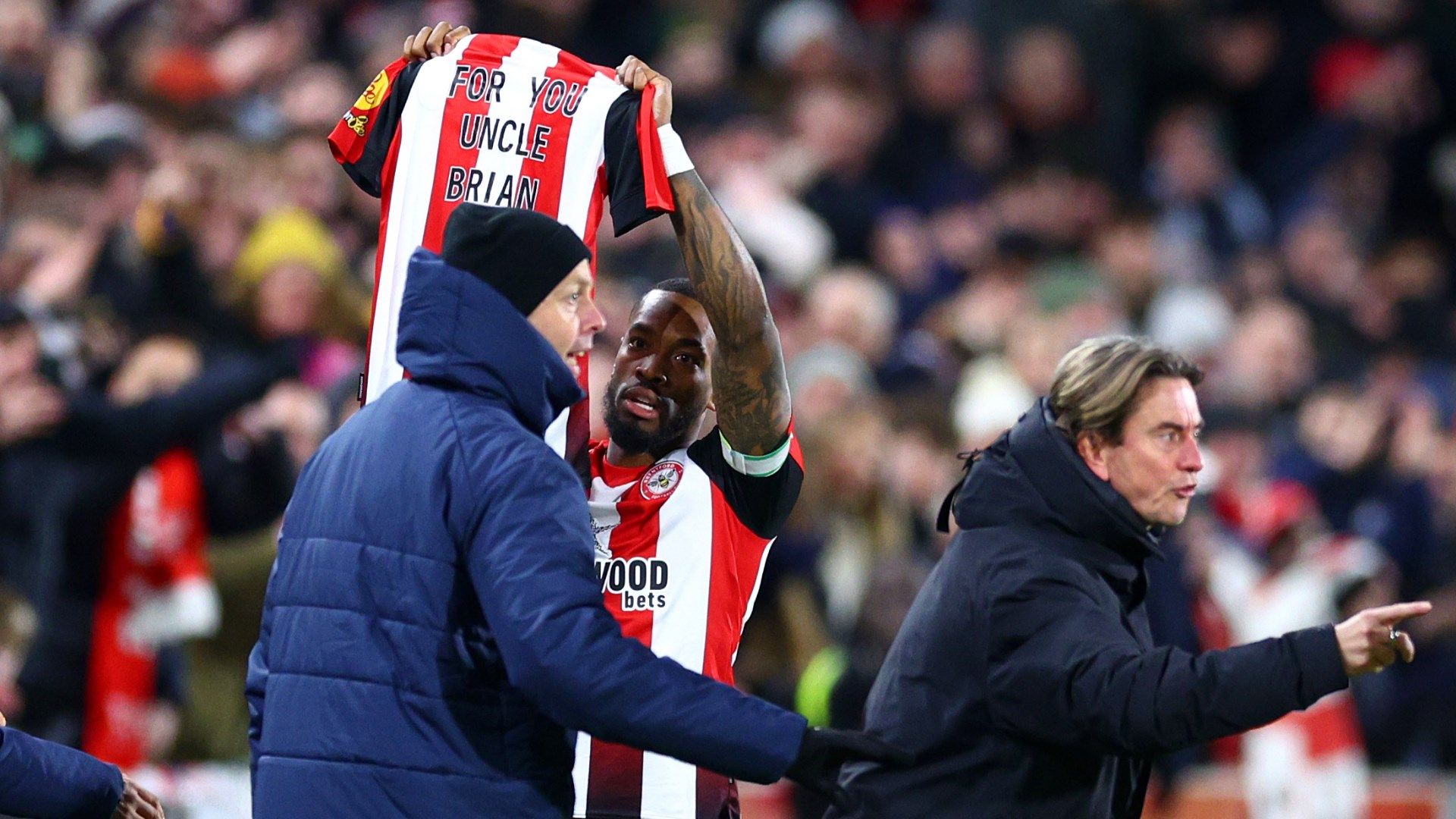 Ivan Toney uncle tribute Brentford Forest