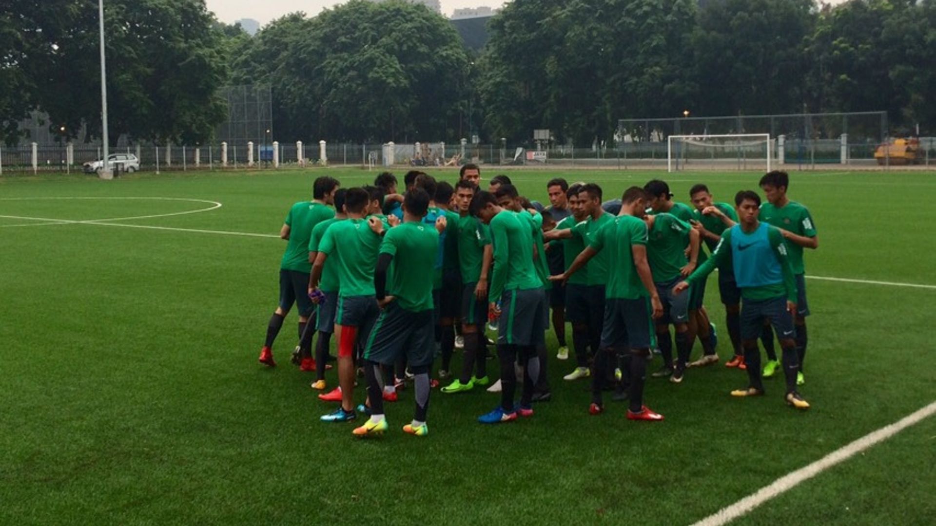 Latihan Timnas Indonesia U-23
