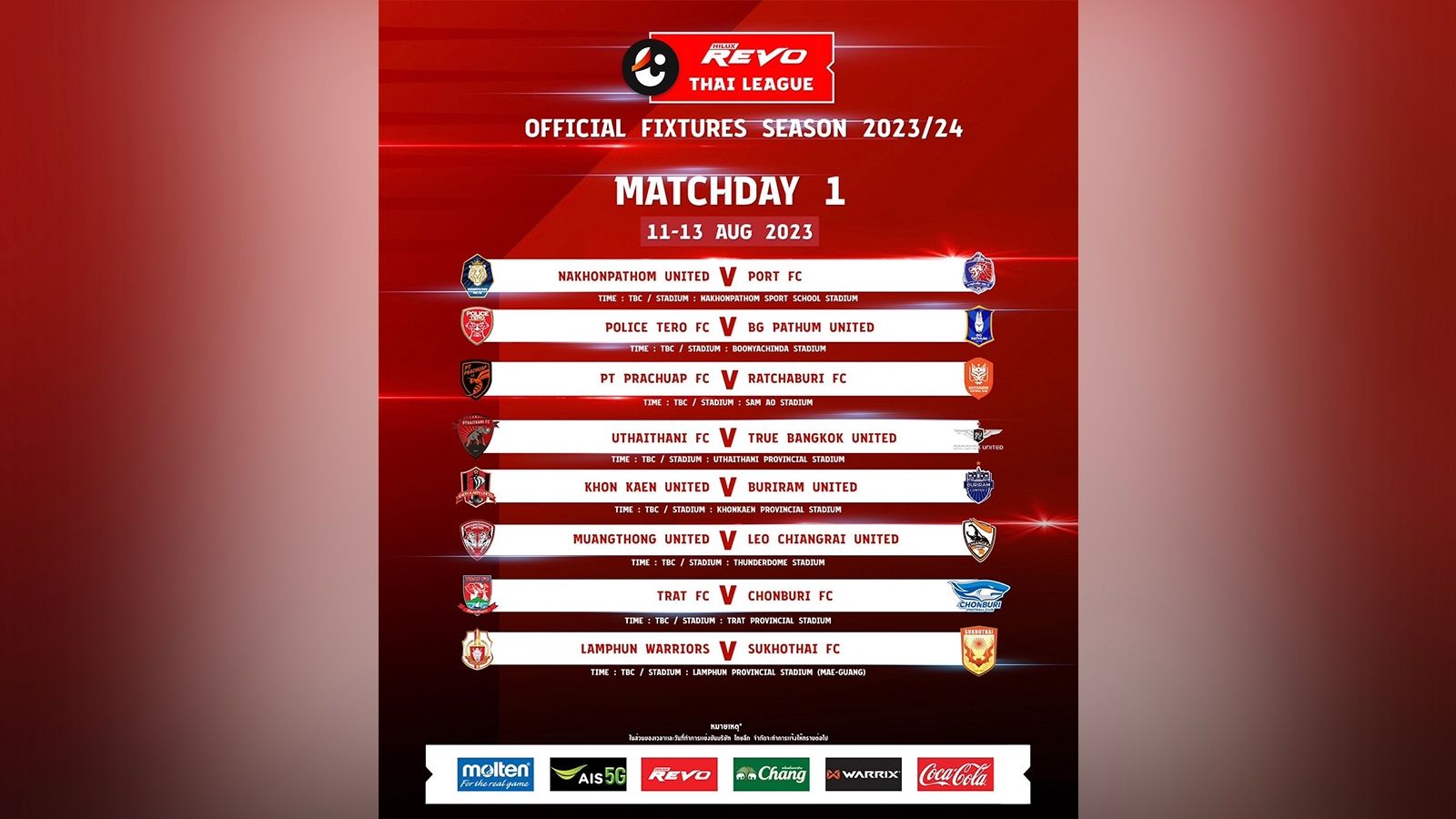 รีโว่ ไทยลีก 2566/67