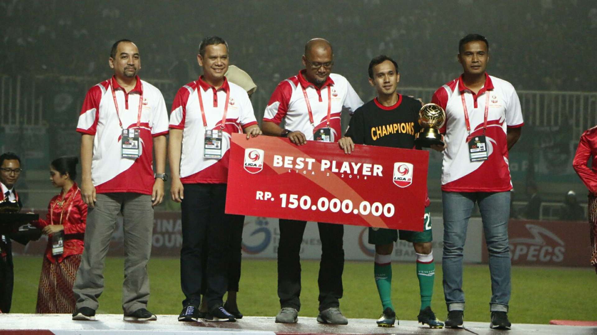 Ichsan Pratama Best Player Liga 2 2018