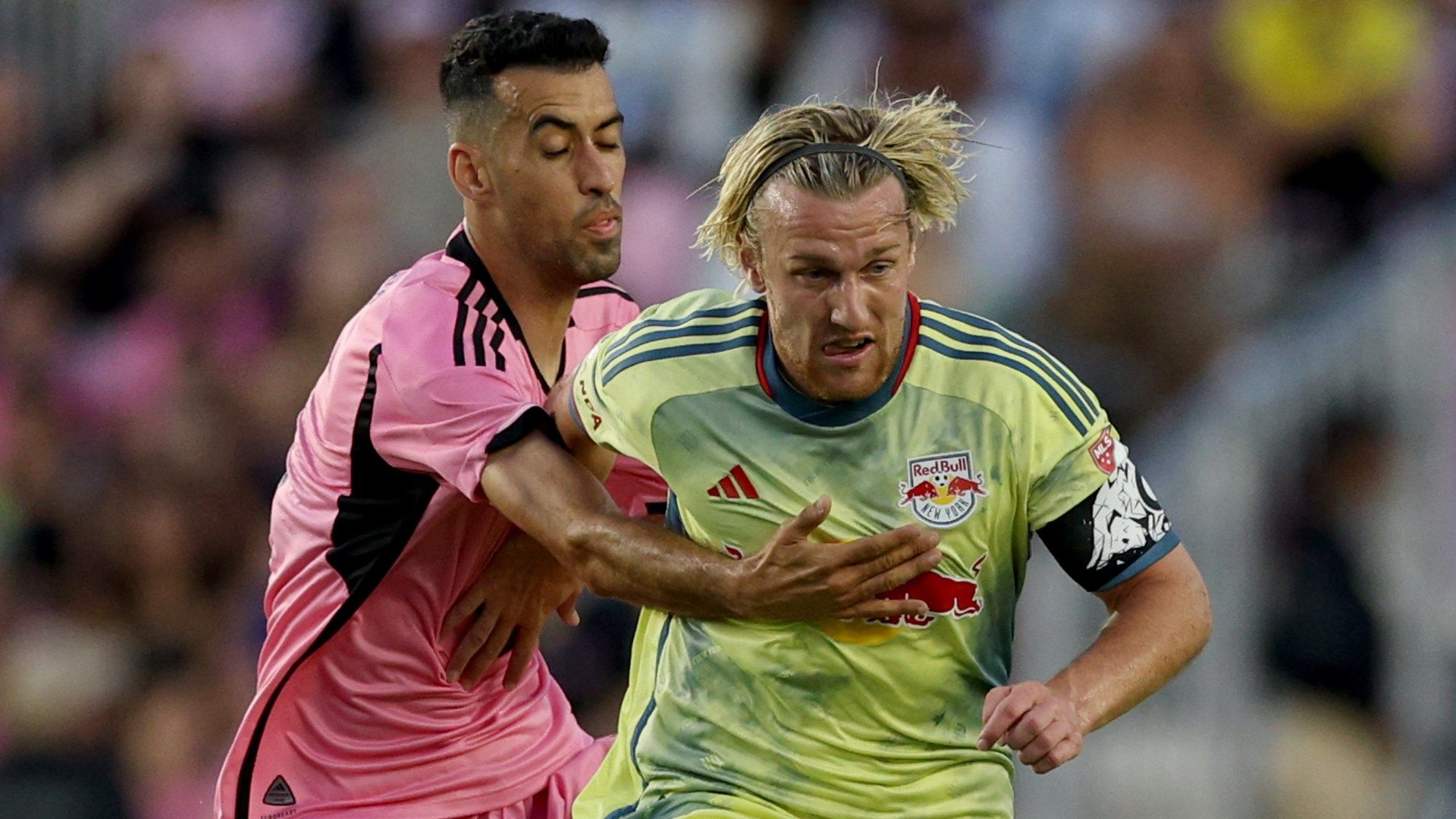 Sergio Busquets Emil Forsberg Inter Miami RBNY