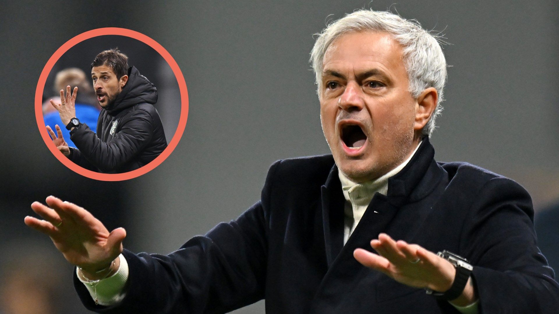Mourinho Dionisi Sassuolo Roma