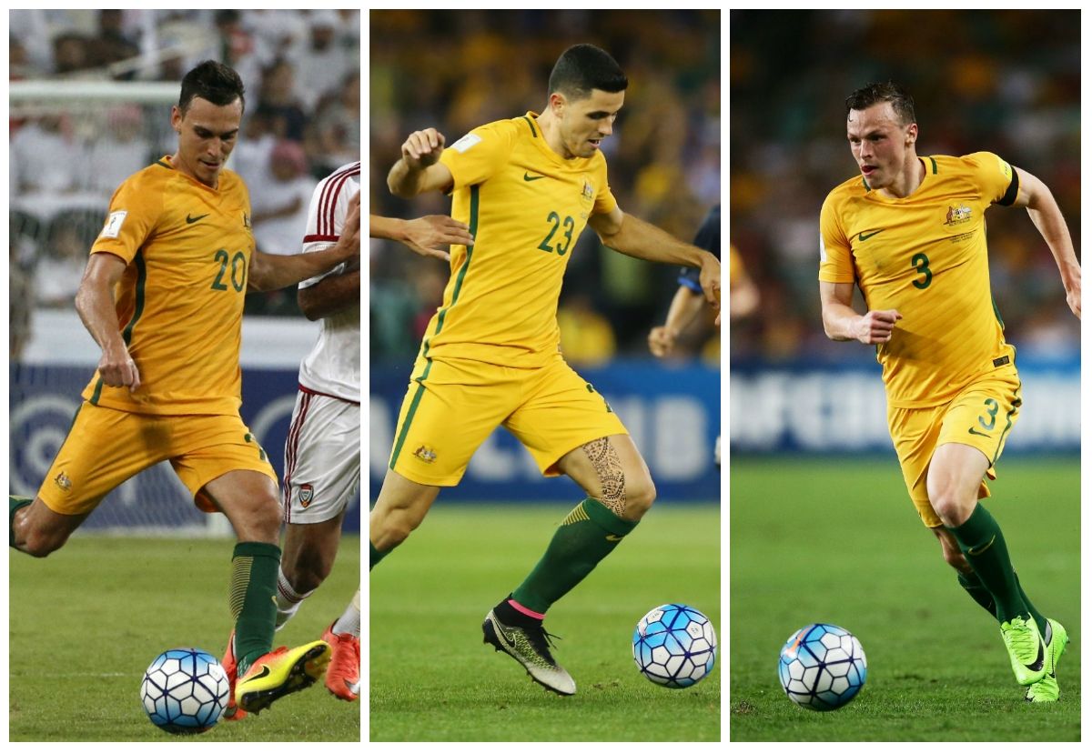 Trent Sainsbury Tom Rogic Brad Smith Australia