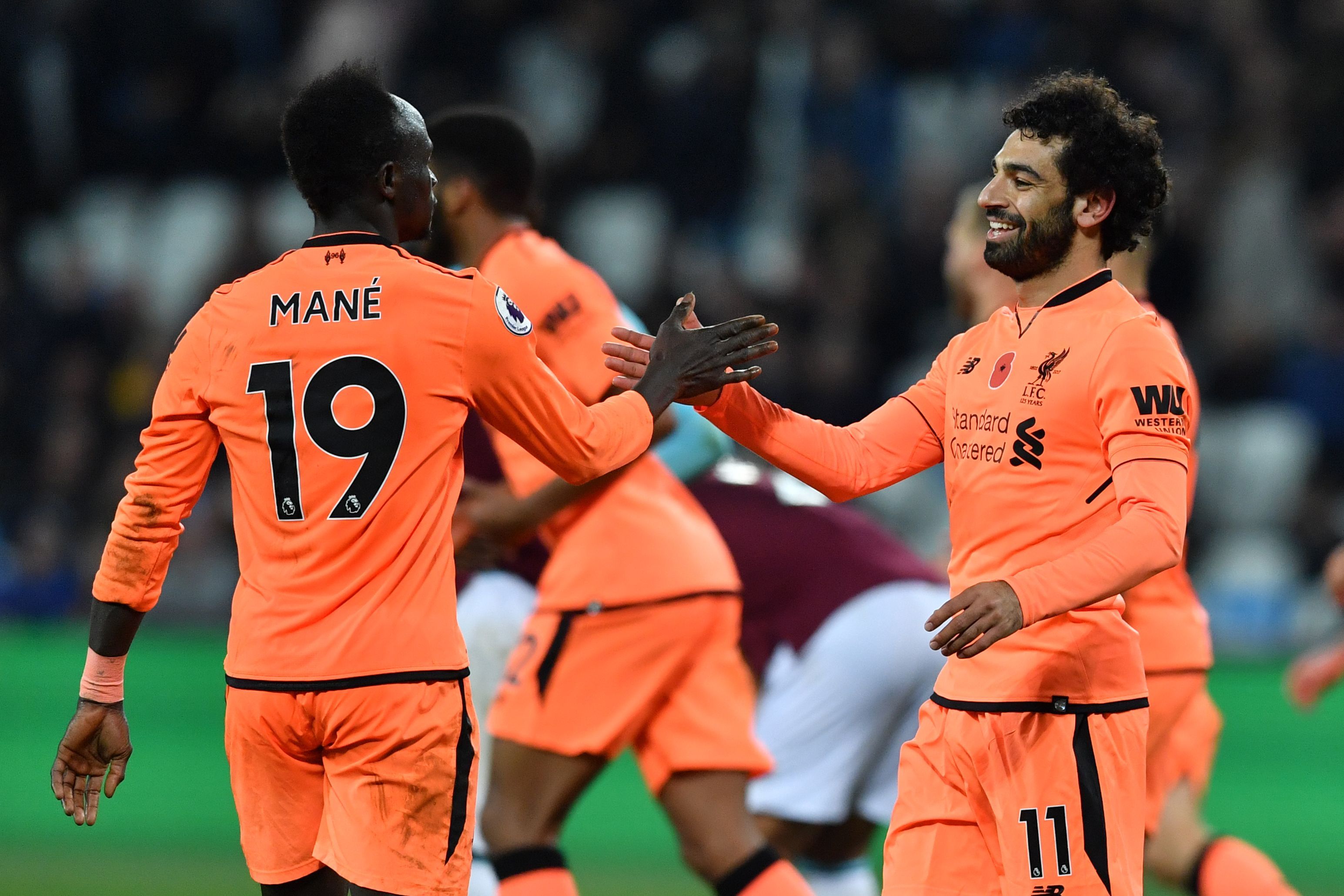 Sadio Mane & Mohamed Salah