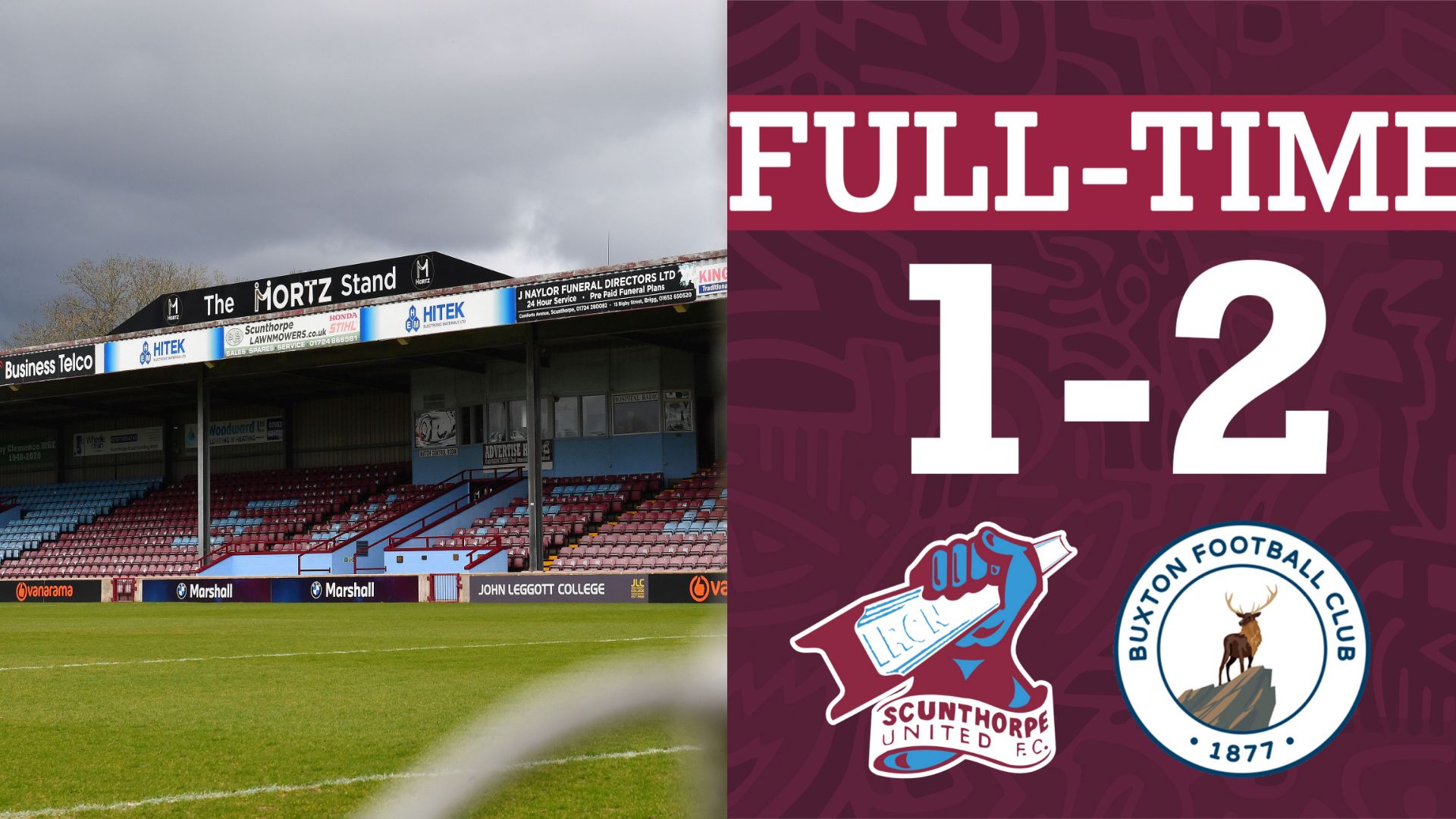 Scunthorope Buxton split