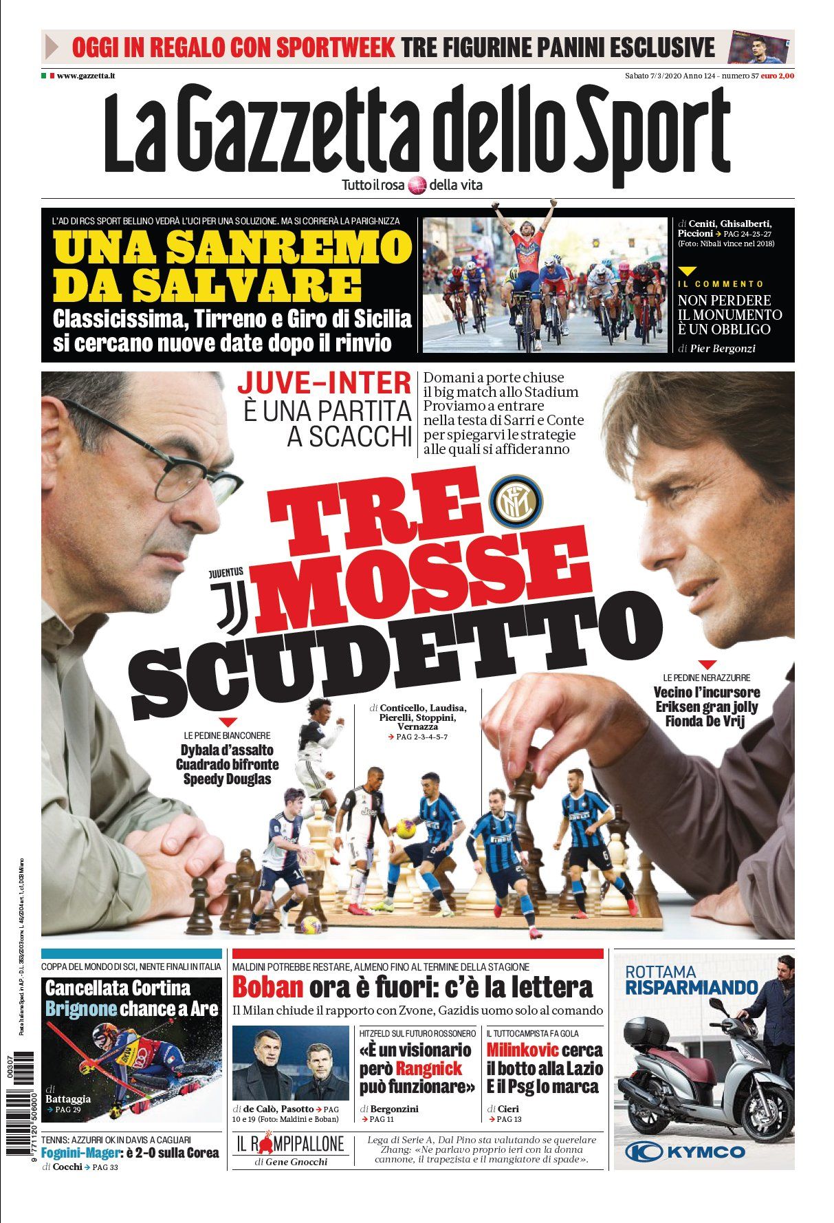 7 March La Gazzetta