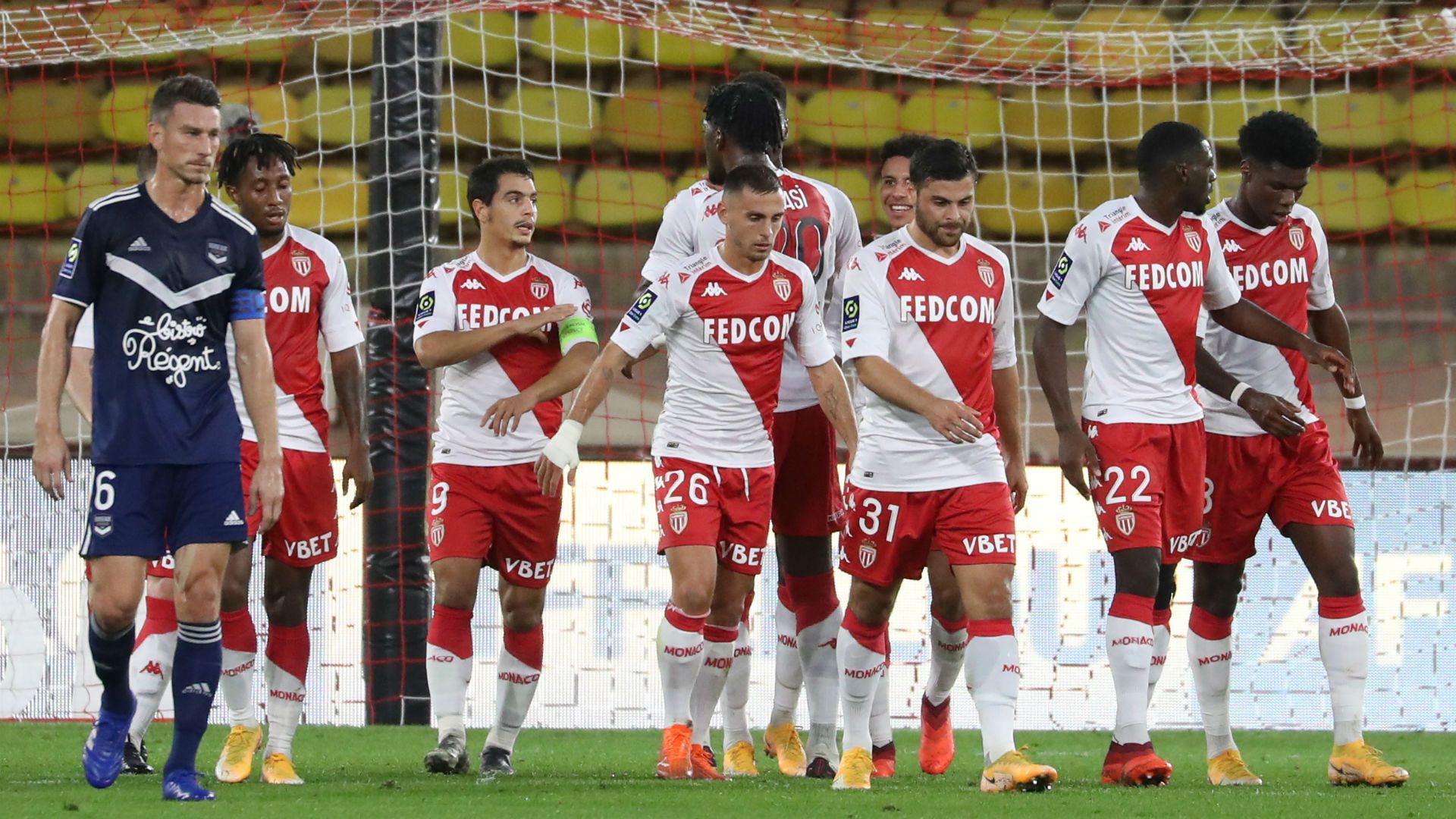 Wissam Ben Yedder Monaco Bordeaux Ligue 1 01112020