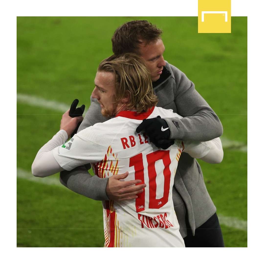 Emil Forsberg Julian Nagelsmann RB Leipzig GFX