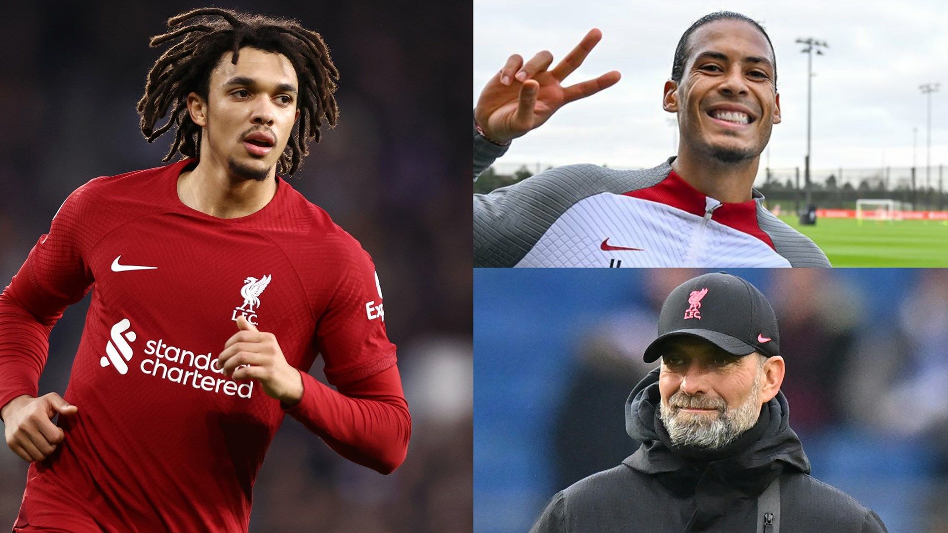 Alexander-Arnold Van Dijk Klopp Liverpool GFX