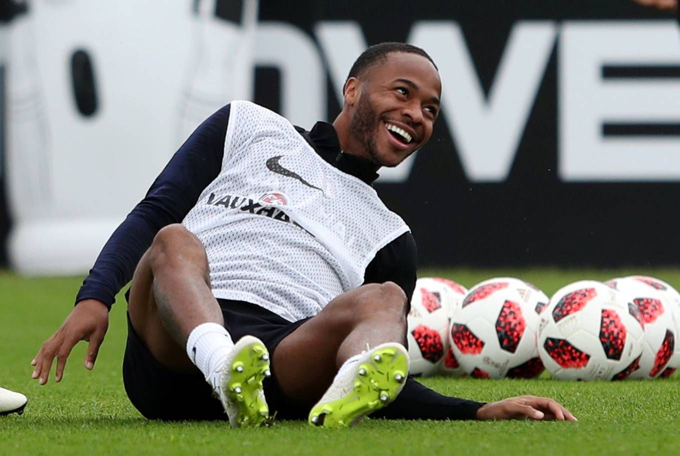 England training ahead of Croatia World Cup 2018