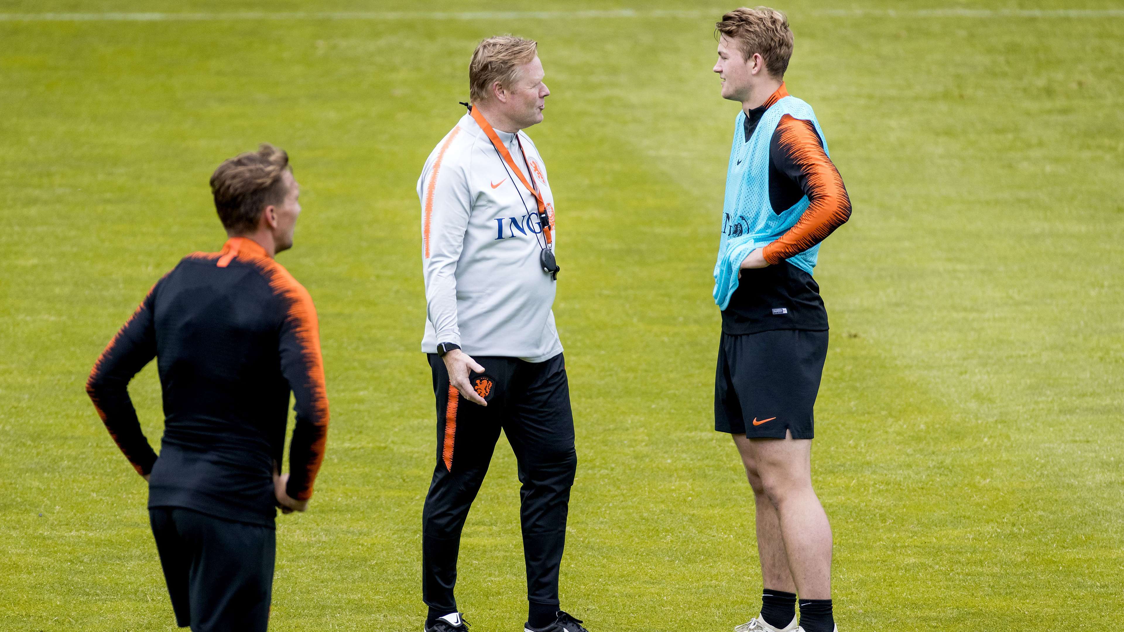 Ronald Koeman Matthijs de Ligt Netherlands