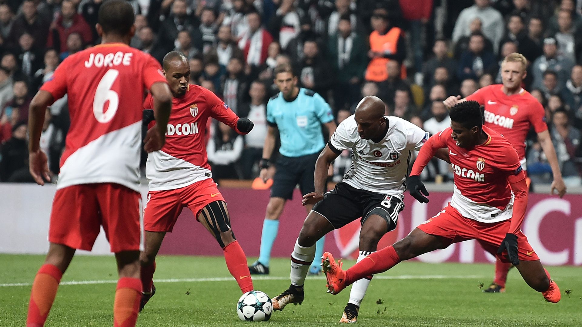 Besiktas Monaco Champions League 01112017