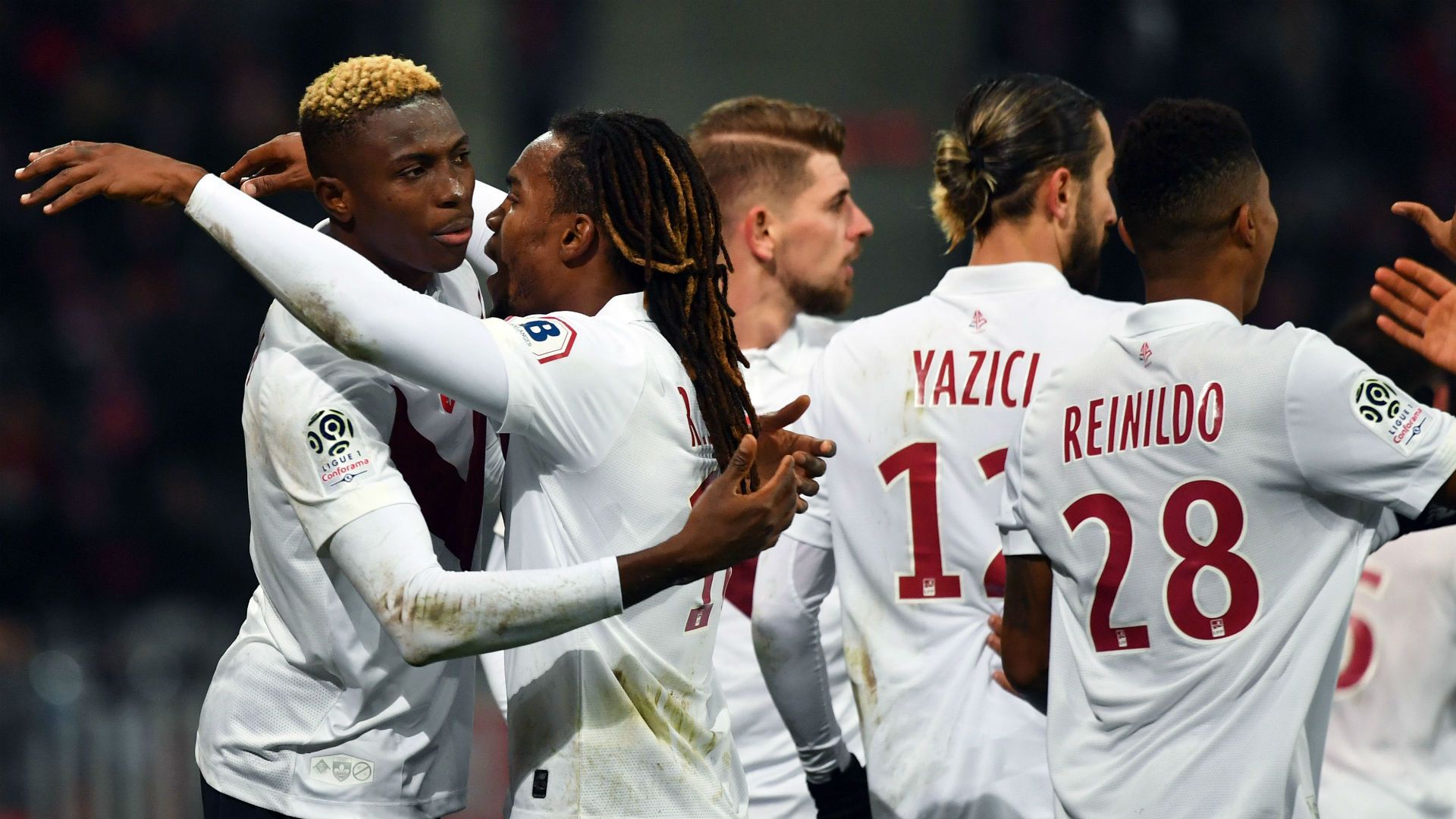 Victor Osimhen Lille Dijon Ligue 1 30112019