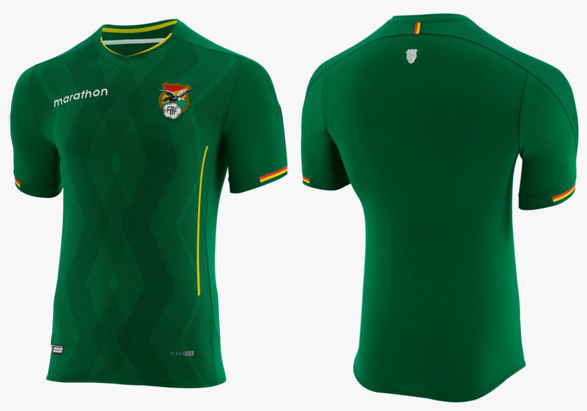 camiseta titular Bolivia Copa America 2019