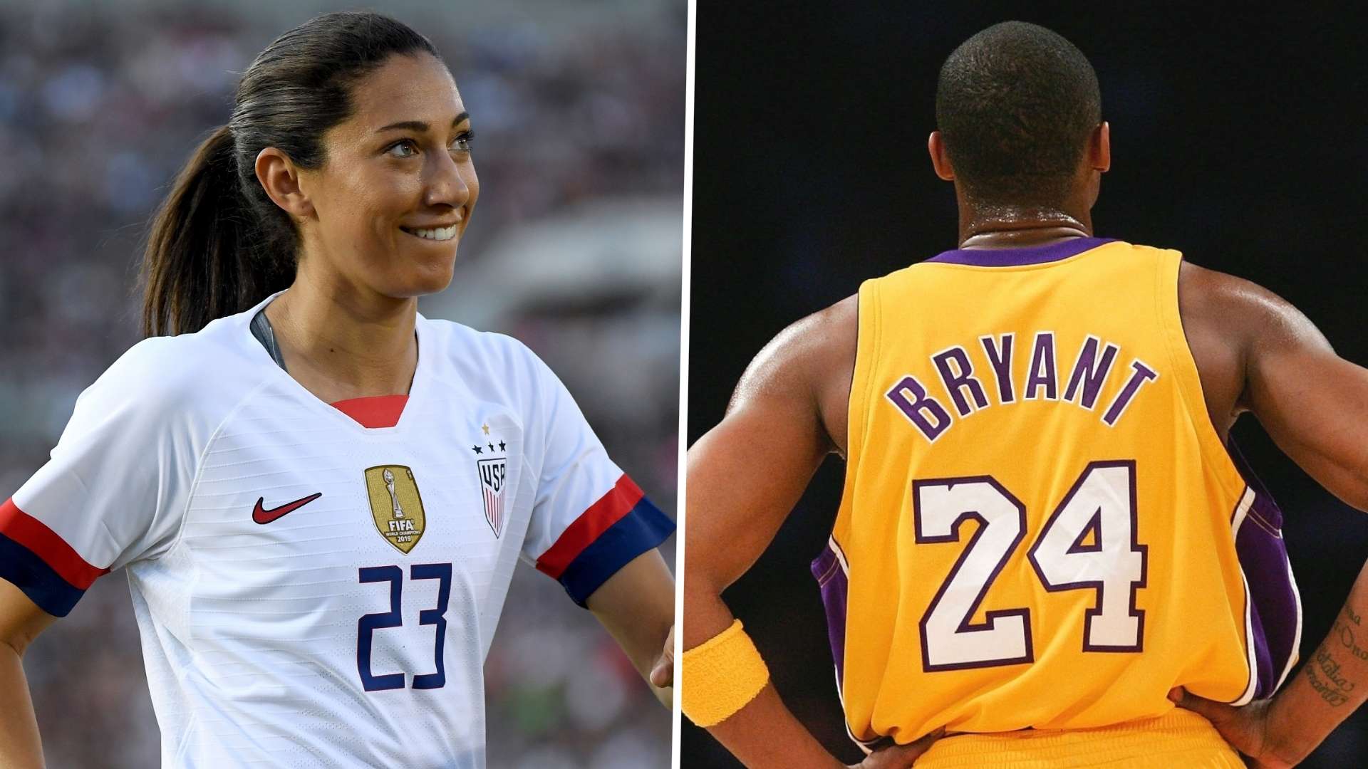 Christen Press Kobe Bryant split