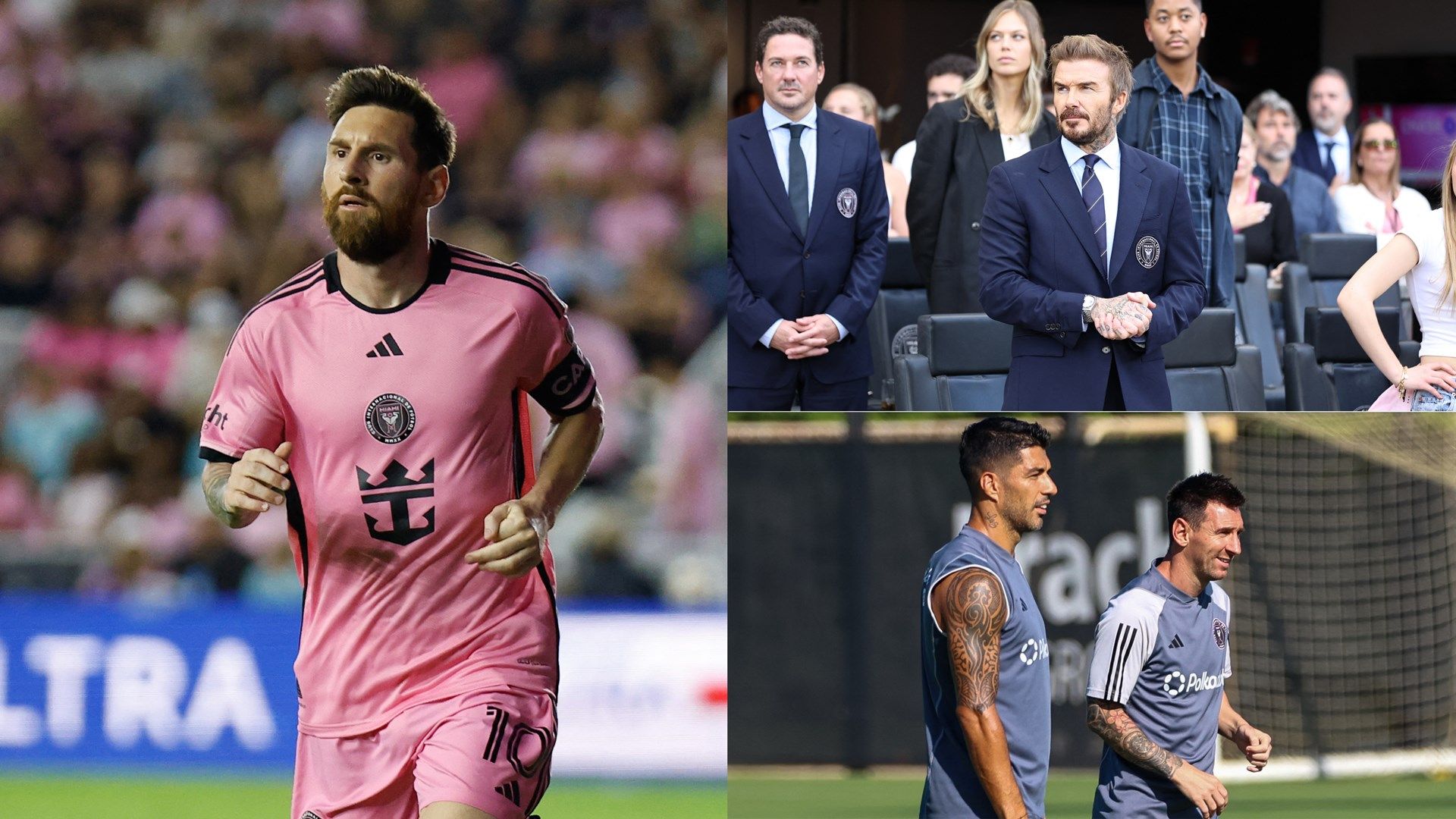 Inter Miami Lionel Messi David Beckham Luis Suarez