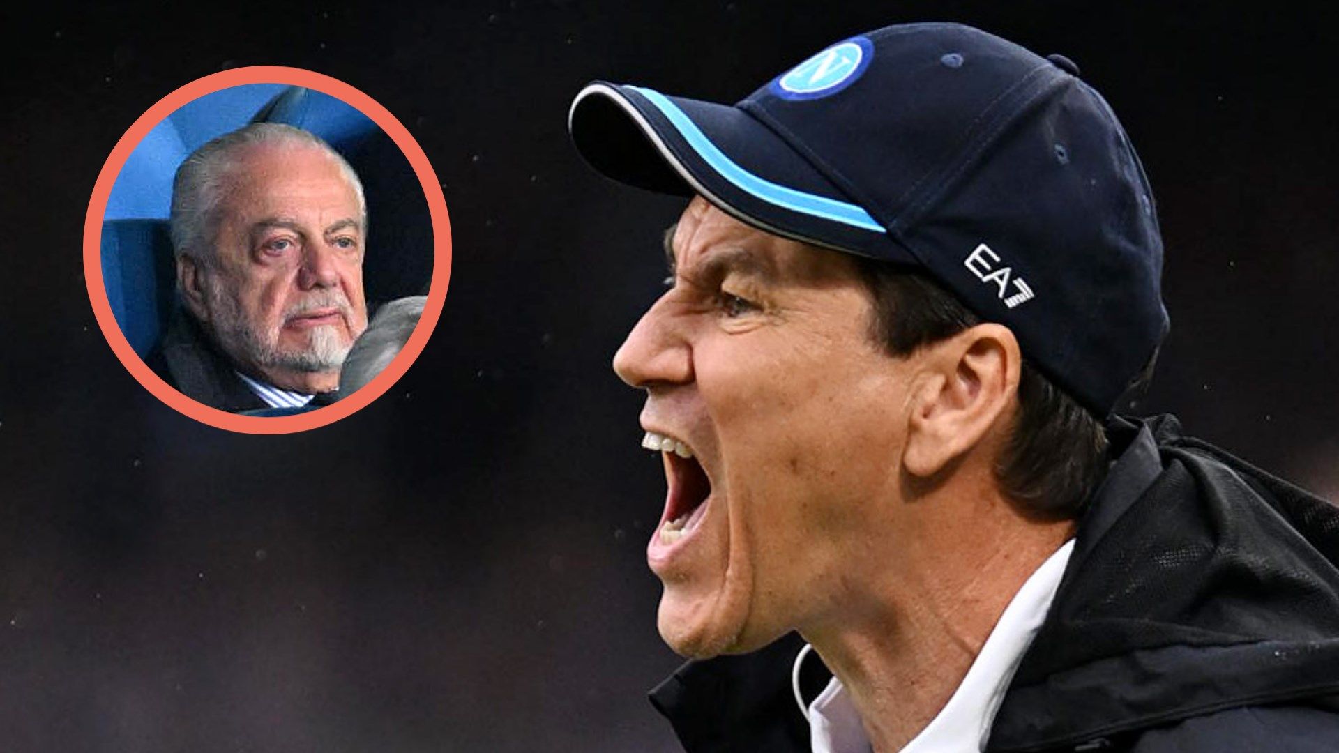 Aurelio De Laurentiis Rudi Garcia Napoli