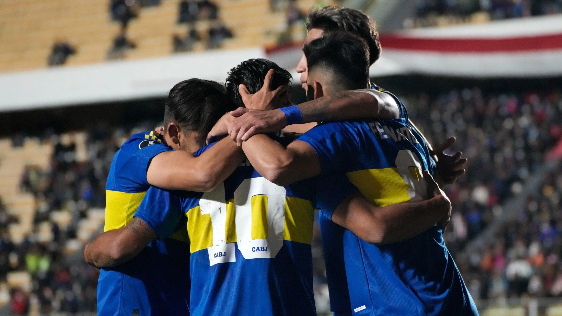festejo Boca Always Ready Copa Libertadores 04052022