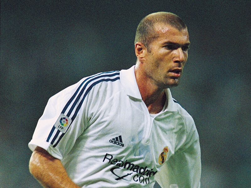 Galacticos Zinedine Zidane Real Madrid 2001