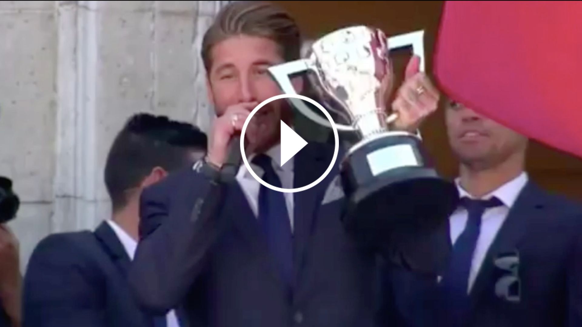 GFX Video Sergio Ramos Real Madrid balcón
