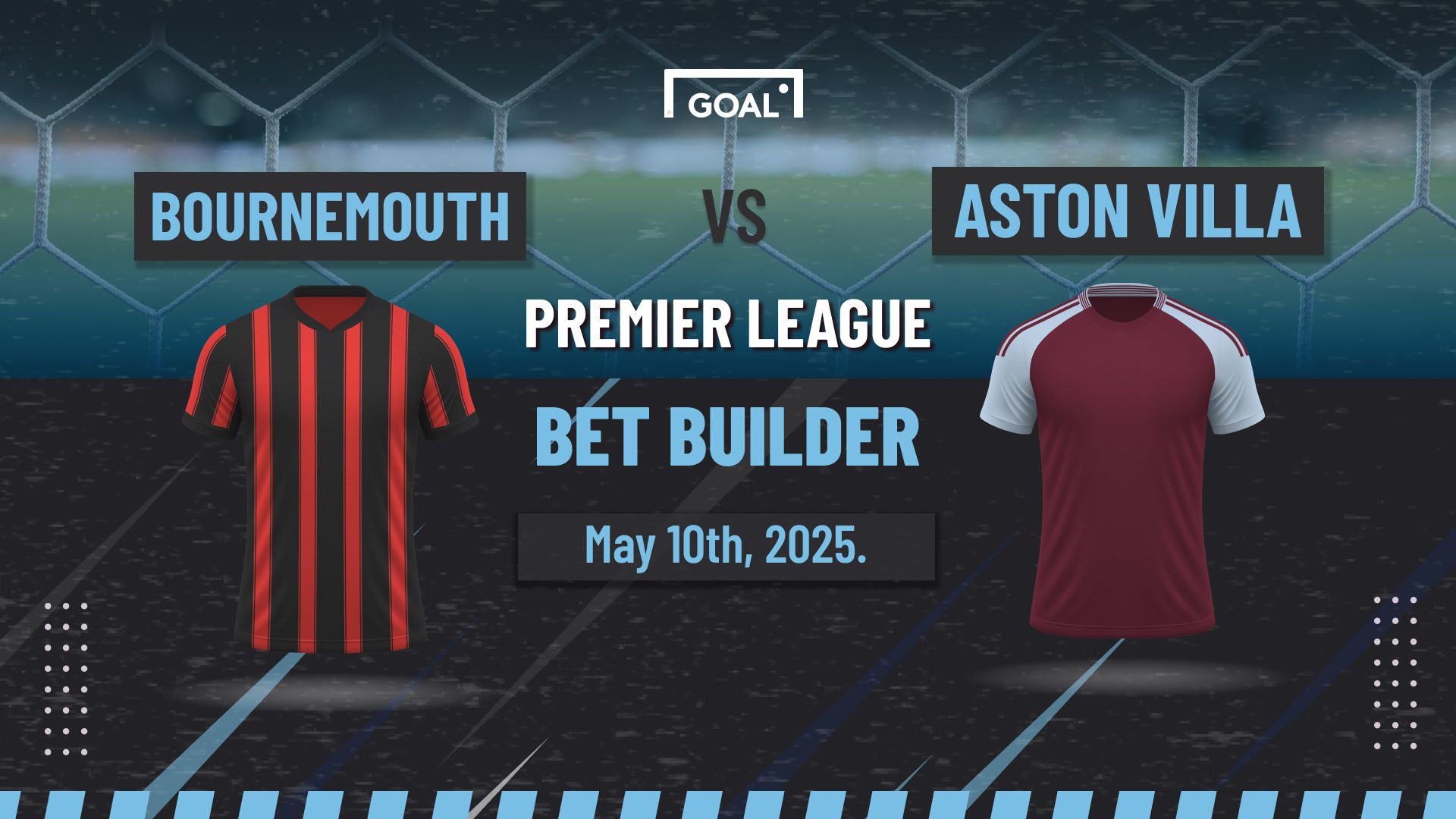 Bournemouth vs Aston Villa Bet Builder: 7/2 Builder for Top-Eight Tie | Goal.com UK